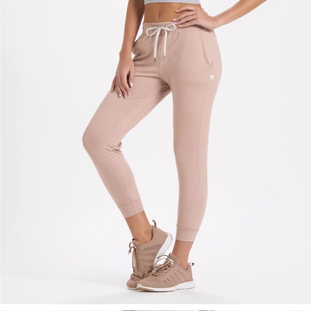 Performance jogger driftwood heather pink